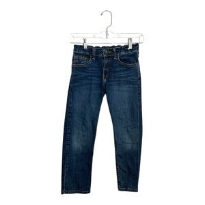 Wrangler Dark Wash Classic Straight Boys Denim Jeans Size 8